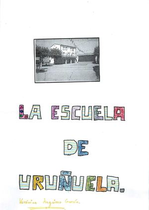 La escuela de mis abuelos - 3º B