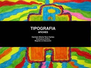AFICHES TIPOGRAFICOS