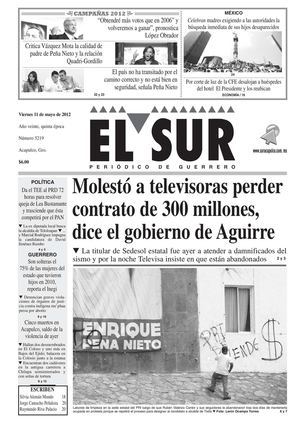 El Sur 11 de mayo de 2012