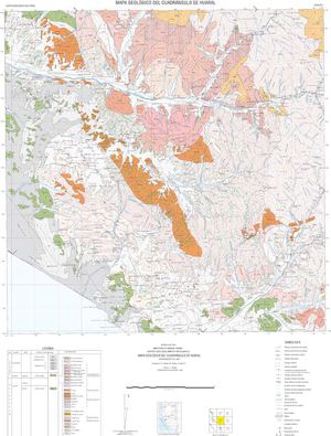 Mapa Geológico del Cuadrángulo Huaral (23-i)