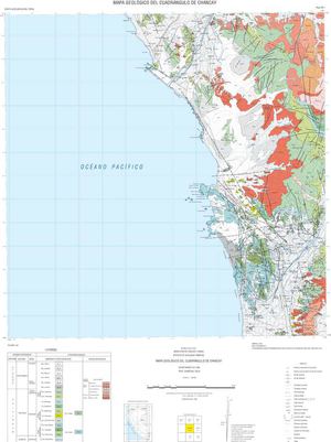 Mapa Geológico del Cuadrángulo Chancay (24-i)