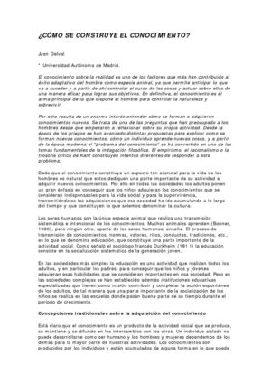 TEMA 1: CONOCIMIENTO