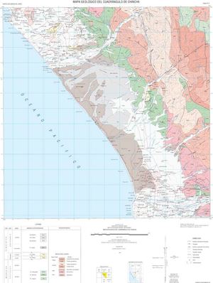 Mapa Geológico del Cuadrángulo Chincha (27-k)