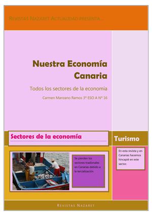 Nuestra economía en Canarias