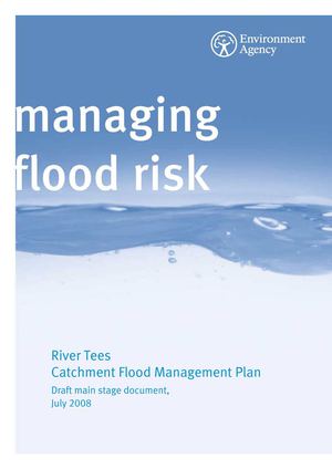 River Tees Catchment Flood Management Plan