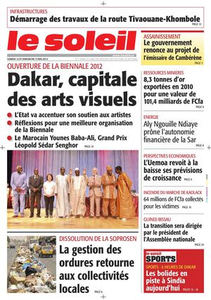 Edition du 12-13 mai 2012