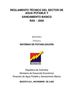 RAS 2000 POTABILIZACION