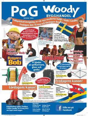 Invigning ny modern butik i Södra Sandby