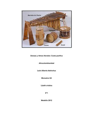 Danzas y ritmos litorales