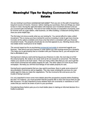 Commercial-Real-Estate
