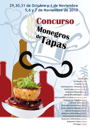 DIPTICO III CONCURSO MONEGROS DE TAPAS