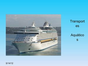 Transportes aquáticos