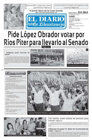 Edición Lunes14 de Mayo de 2012