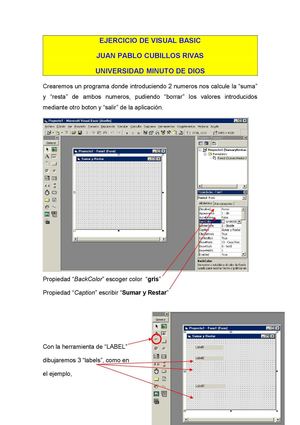 Calaméo - ejercicio 1 visual basic