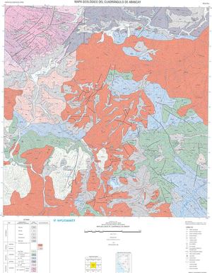 Mapa Geológico del Cuadrángulo Abancay (28-q)