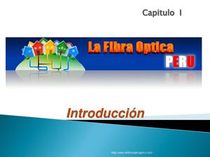 Curso Basico de fibra optica - Introducción