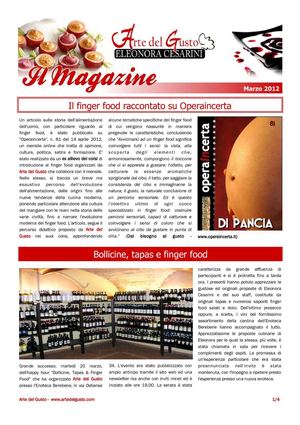 Magazine Marzo 2012