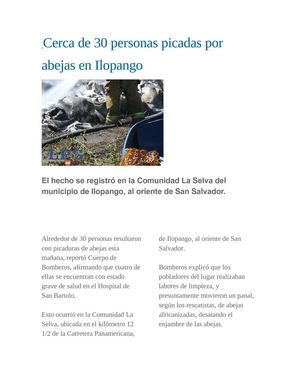 La noticia