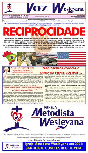VOZ WESLEYANA JANEIRO DE 2004
