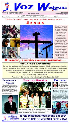 VOZ WESLEYANA MARÇO DE 2004