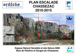 plan esc chassezac ardeche