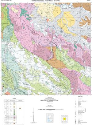 Mapa Geológico del Cuadrángulo Putina (30-x)