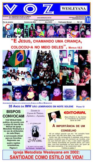 VOZ WESLEYANA OUTUBRO DE 2002