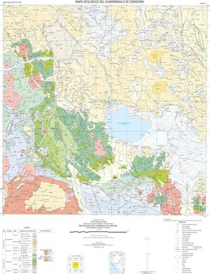 Mapa Geológico del Cuadrángulo Coracora (31-o)