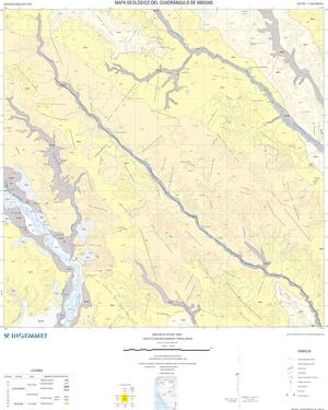 Mapa Geológico del Cuadrángulo Andoas(6-k)