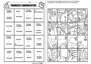 triangles i quadrilàters actiludis