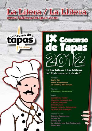 IX Concurso de Tapas de La Litera -2012-
