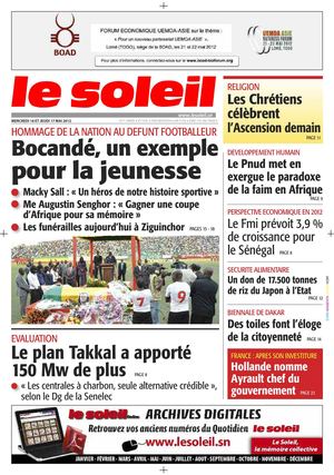 Edition du 16-17 mai 2012