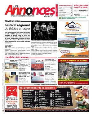 Journal Les Annonces du Lot