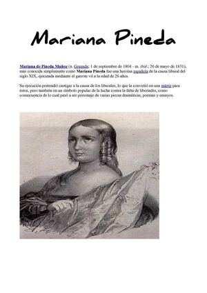 Mariana Pineda