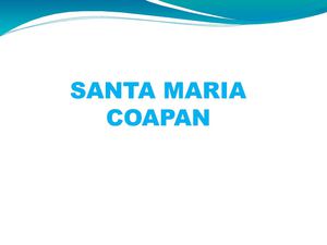 SANTA MARÍA COAPAN