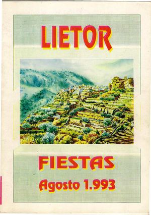 Fiestas 1993 Liétor