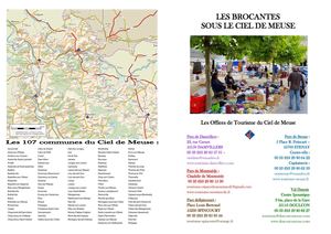 Les brocantes 2012 sour le Ciel de Meuse