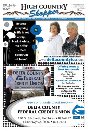 High Country Shopper 5.16.12