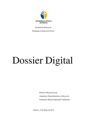 Dossier Digital Marcelo Quilamán