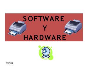 SOFTWARE Y HARDWARE