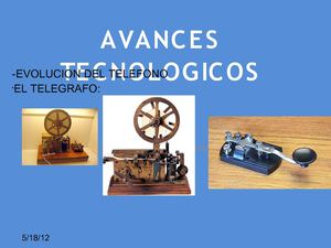 avances tecnologicos