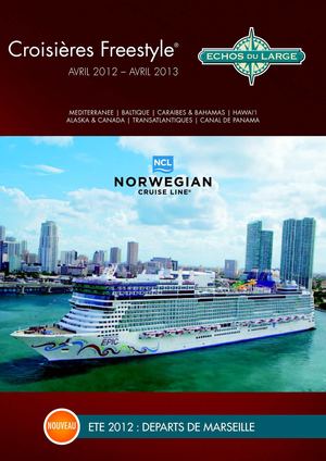 Norwegian Cruise Line - 2012 / 2013