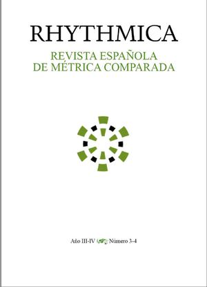 Rhythmica n º 3-4 Revista española de métrica comparada