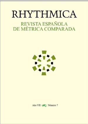 Rhythmica n º 7 Revista española de métrica comparada