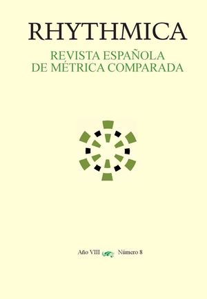 Rhythmica n º 8 Revista española de métrica comparada