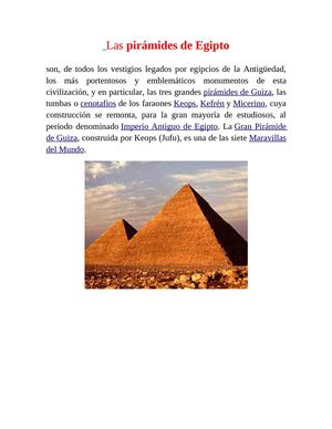 las piramides de egipto