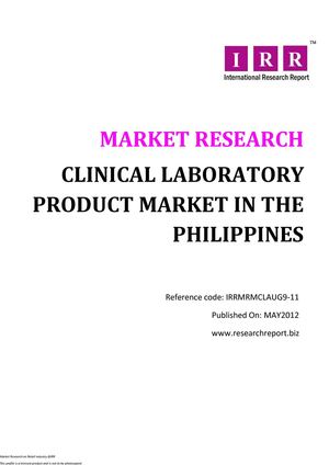 CLINICAL LABORATORY PRODUCT MARKET IN THE PHILIPPINES