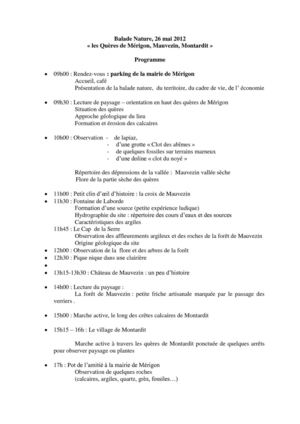 Les Quères de Mérigon, Mauvezin, Montardit