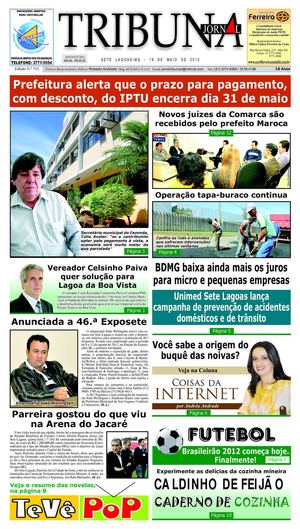 Jornal Tribuna de Sete Lagoas edição 752