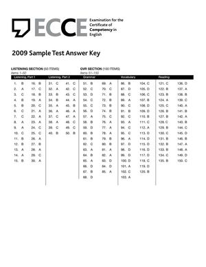 Answer key
